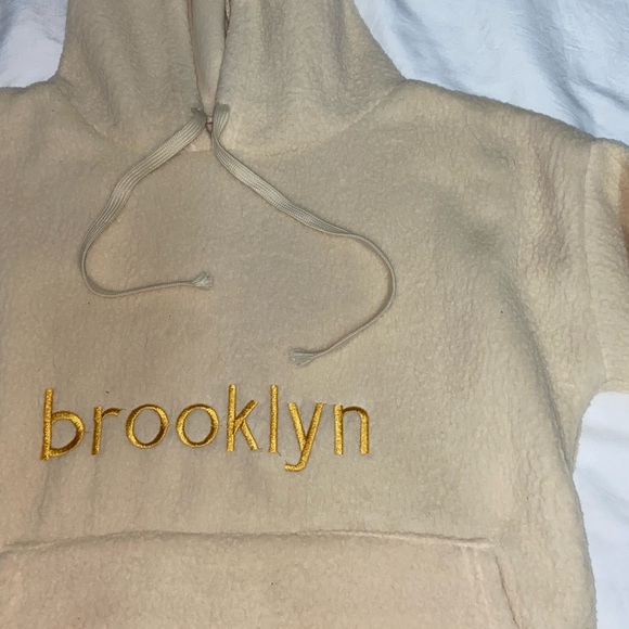 Teddy Sweater & Pants Set - Teen - Small - Hoodie - Brown - Cream - Picture 4 of 7